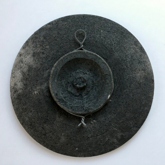 Vintage Mid Century Art Pottery Fish Plate Bitossi Italy Japan Wall Hanging - Picture 4 of 8